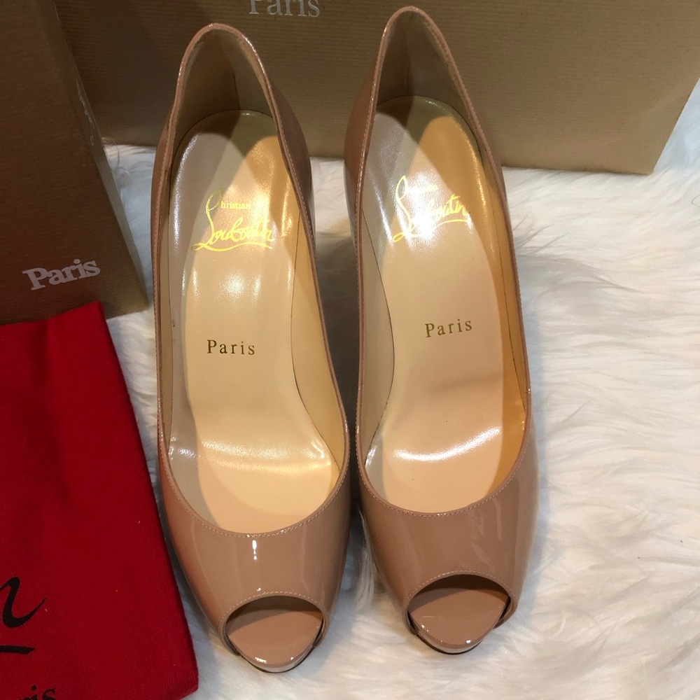 Christian Louboutin New Very Prive Patent Red 100
